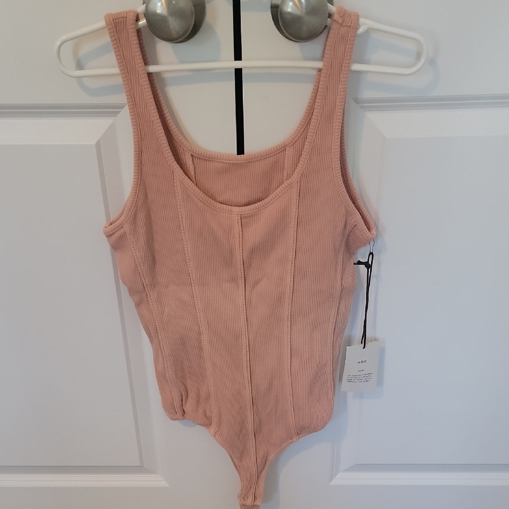 NWT Agolde Ribbed Bodysuit